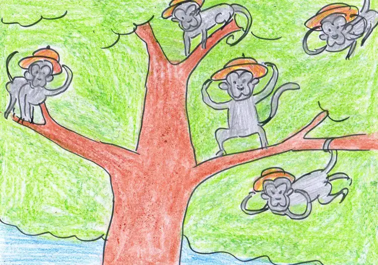 ၃၇။ မျောက်များ နှင့် ခမောက်များ