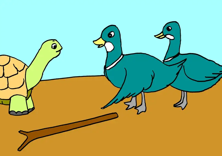 ၄၂။ လိပ် နှင့် ဘဲ