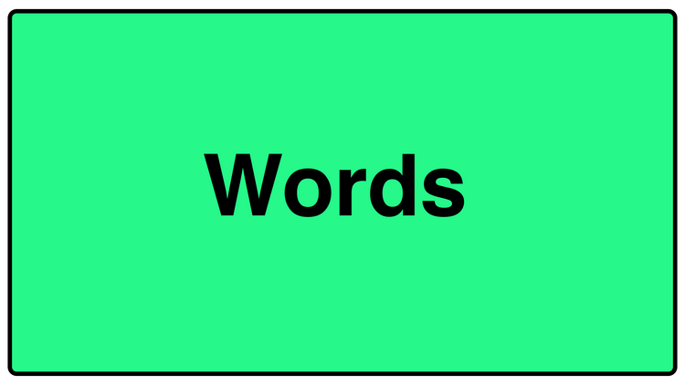 Words